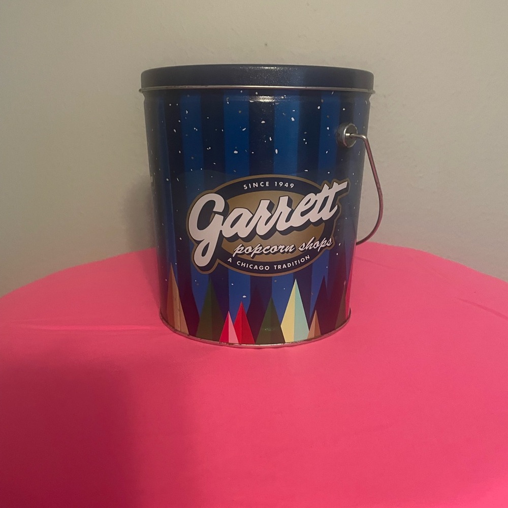 Garrett Popcorn Tin